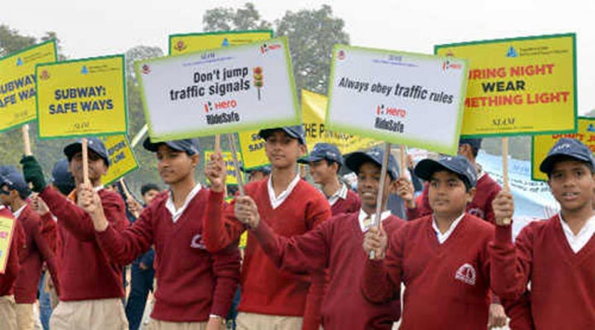 Road Safety Week celebrations held