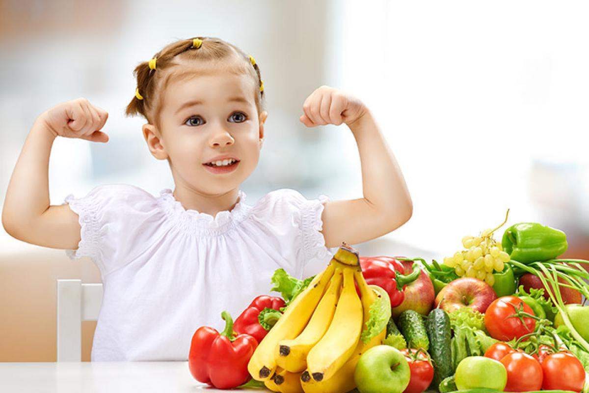 How to offer healthy diet to children