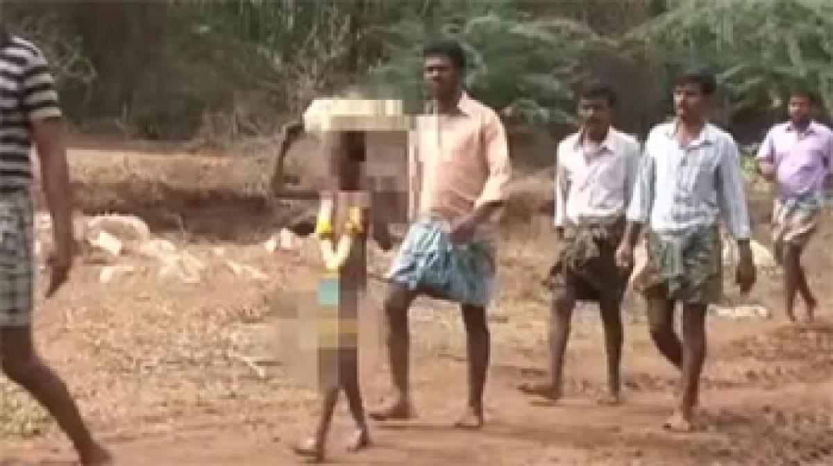 Boy paraded naked during ritual for rain in drought-hit Karnataka village