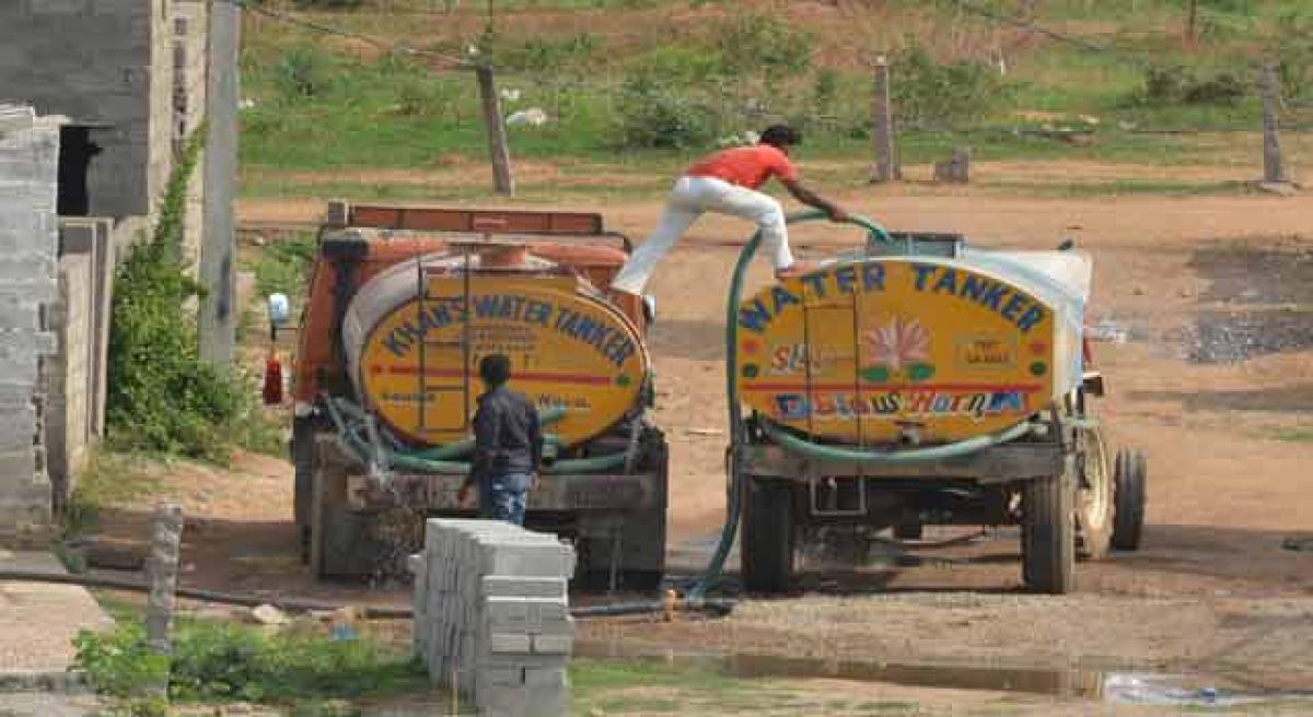 Water mafia digs bore wells at will