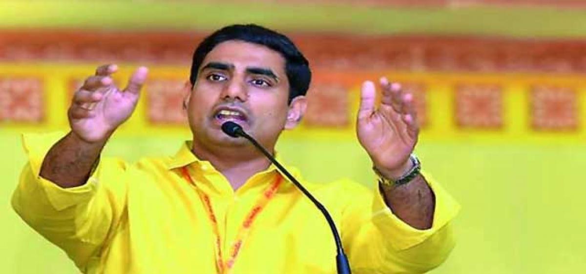 Lokesh meets Ministers on MLC elections