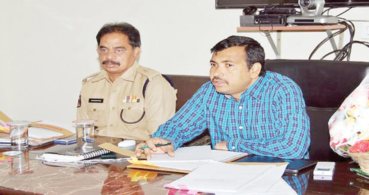 Solve pending cases: SP Sarva Sresta