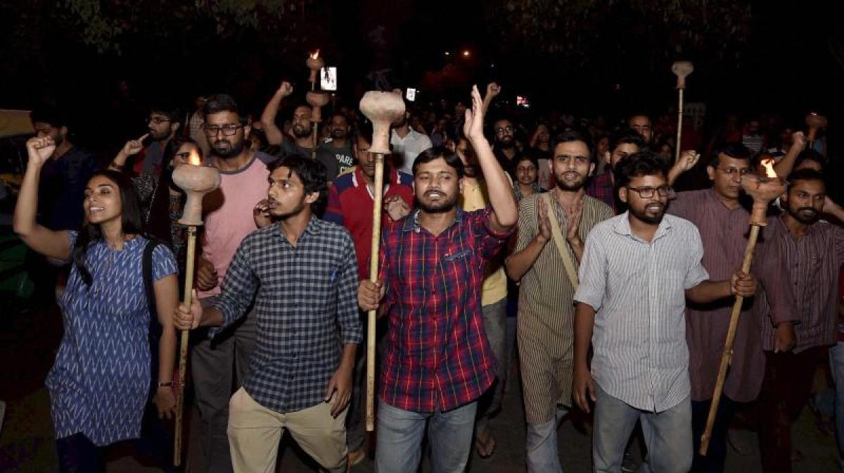 JNU students screen documentary on Muzaffarnagar riots yet again