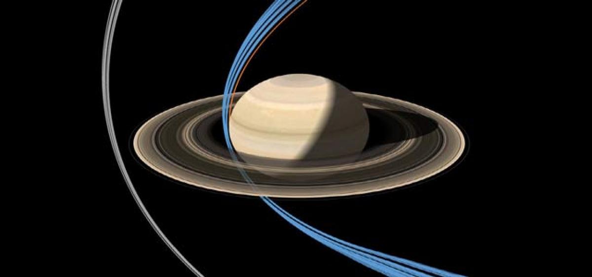 NASA Saturn mission makes first ring-grazing plunge