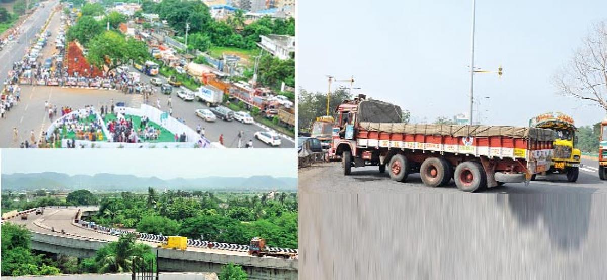 Danger lurks at Ramavarappadu junction