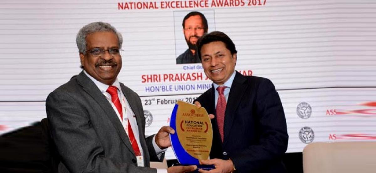 ASSOCHAM - National Education Excellence Awards, New Delhi - 2017