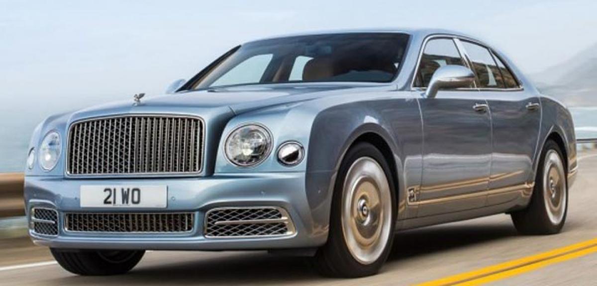 Bentley Mulsanne facelift revealed