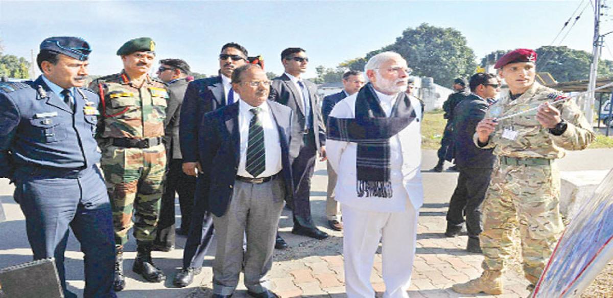 Satisfied PM lauds bravery of soldiers
