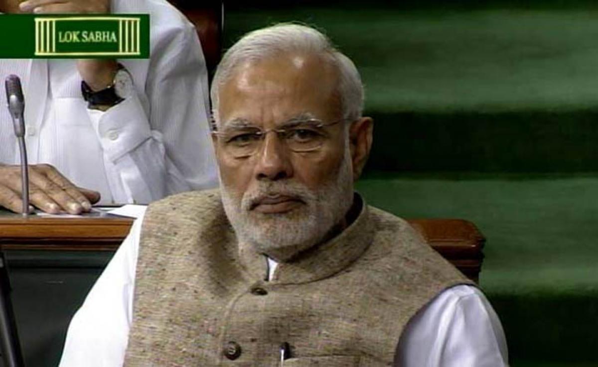 Narendra Modi sits through marathon debate on Constitution in Lok Sabha