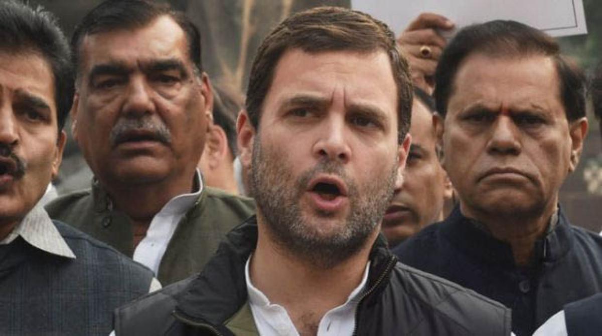 Politics should not be done over flood relief work: Rahul Gandhi