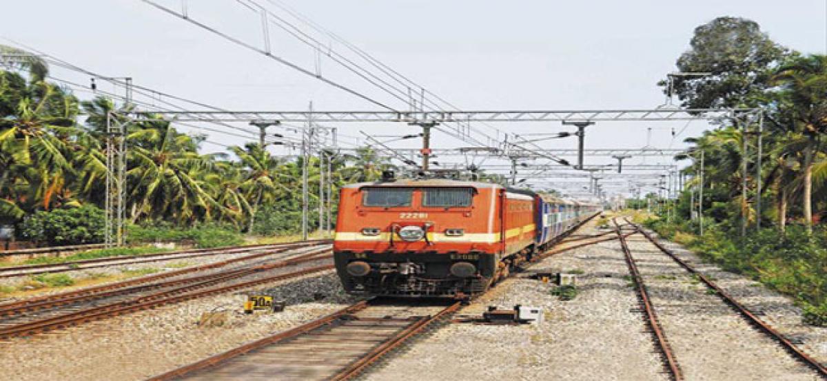 397-km railway lines electrified