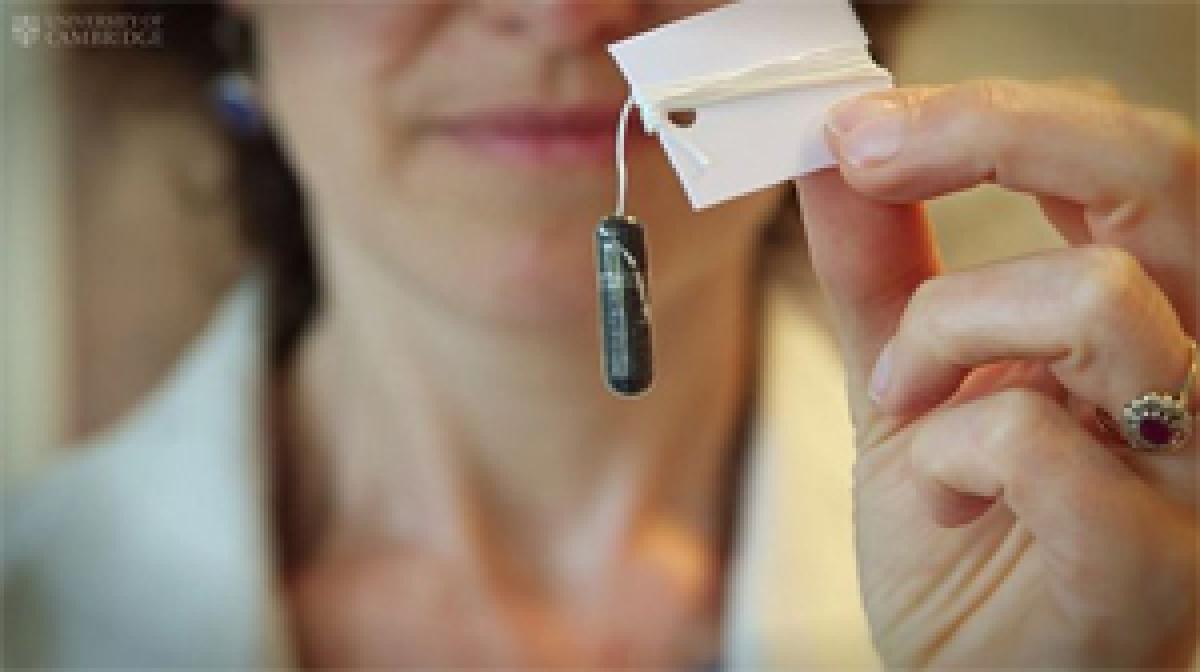 Pill on a string can detect cancer early