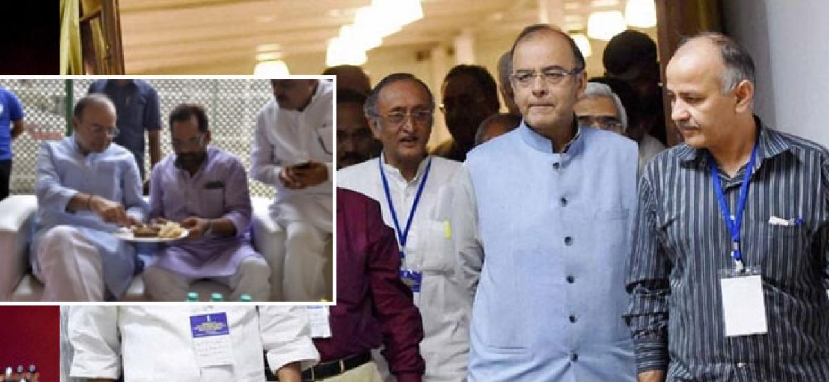 Jaitley urges J&K CM to roll-out GST from July 1