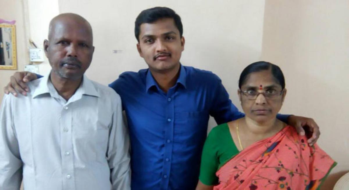 Pursuit of excellence and perseverance in adversity pay off for this warangal lad