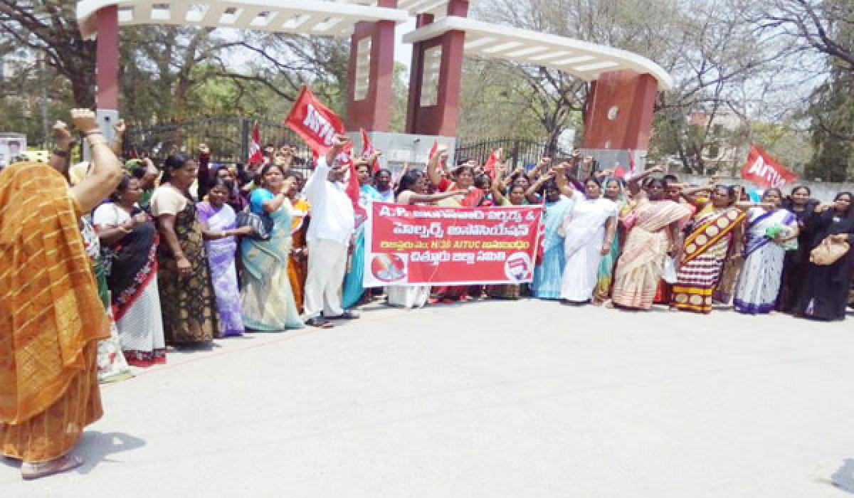 Pay salaries on time, Anganwadis demand