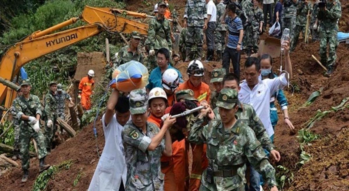 28 dead in landslides in China