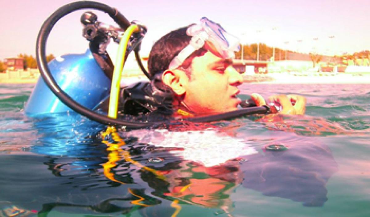 Indians must take to scuba diving