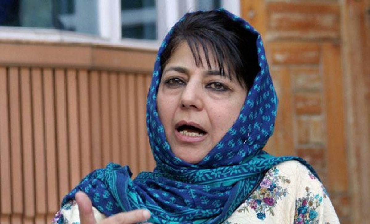 Mehbooba Mufti stresses the need to bring back Kashmiri Pandits