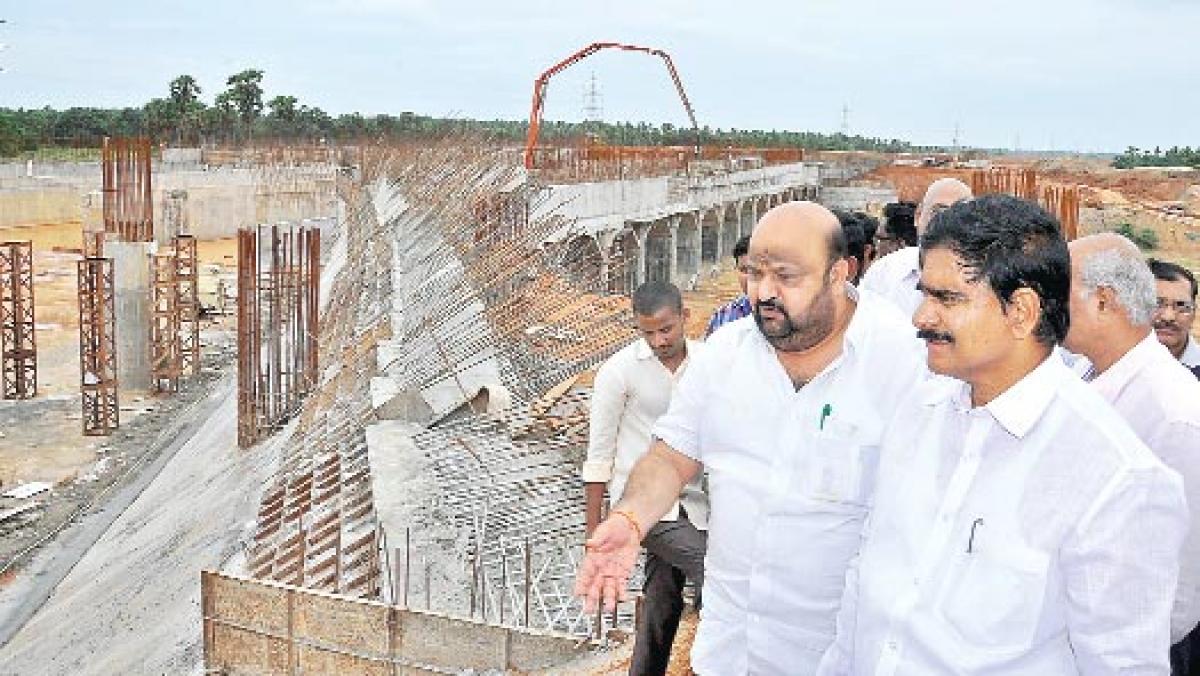 Water release from Thotapalli