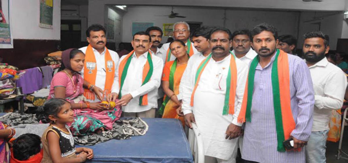 BJP celebrates  Vajpayee’s birthday