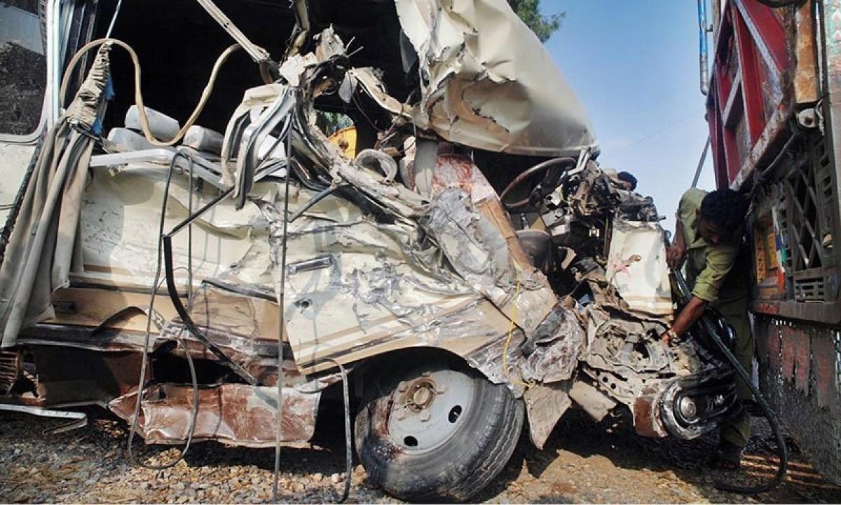 Four die in road mishap as car overturns on National Highway in Wanaparthy