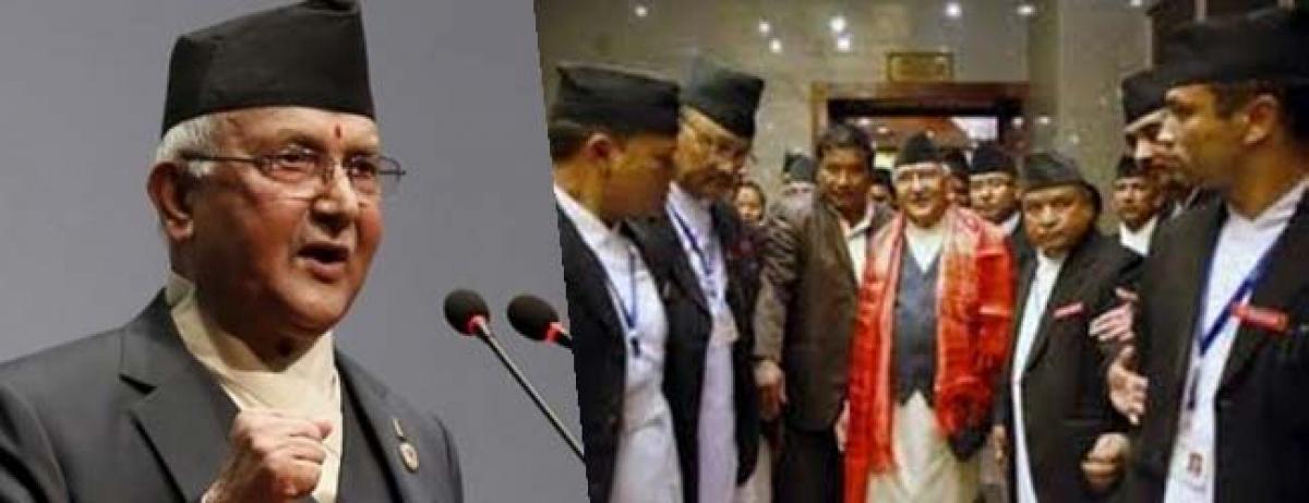 Nepal PM Oli wont bow down to shouting and threats