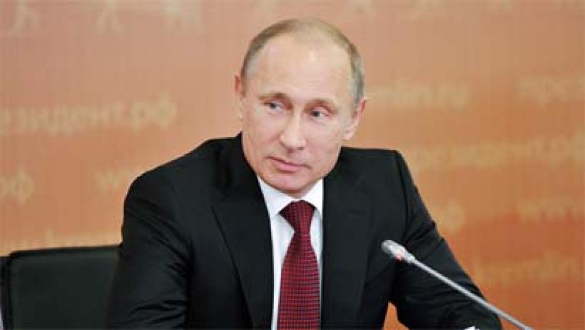 Vladimir Putin says he wants global cooperation against terrorism