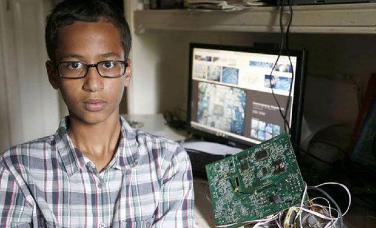 Muslim boy handcuffed for making clock is guest at Google Fair