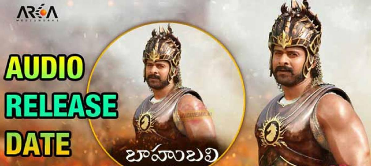 Prabhas Baahubali audio launch in Tirupati on June 13