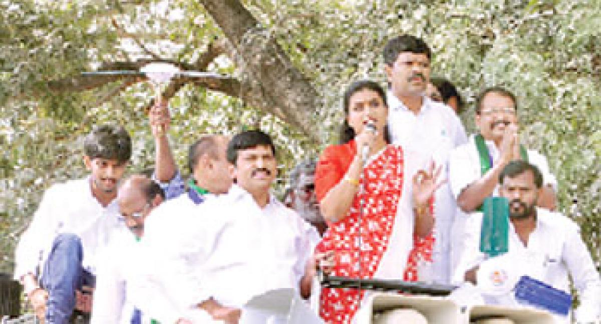 Roja adds glamour to electioneering