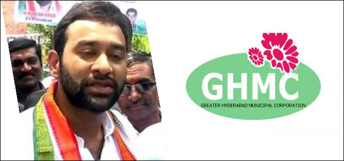 GHMC polls: Congress announces Vikram Goud as Mayoral candidate