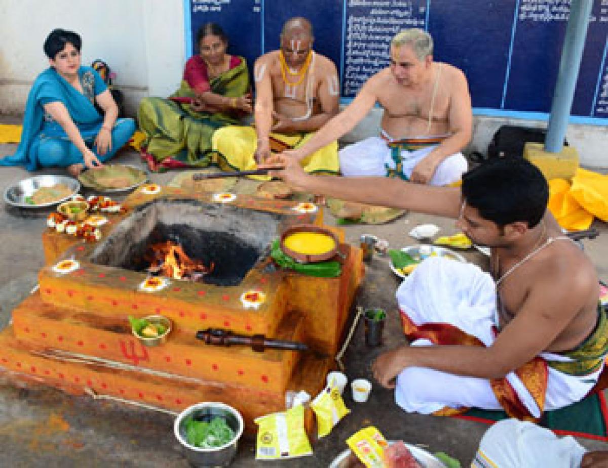 Homam performed for environment conservation