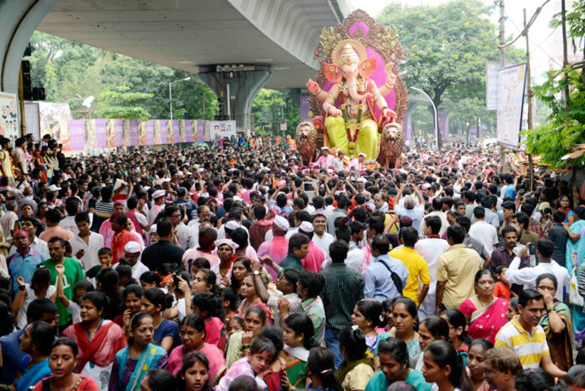 Security tightened at Hussain sagar for Ganesh immersion