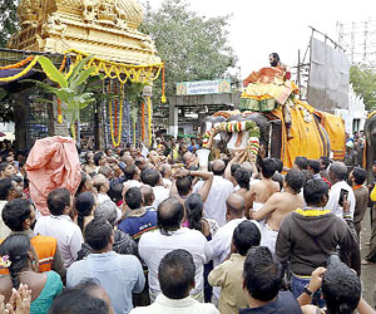 Grand finale to Ammavari Brahmotsavams