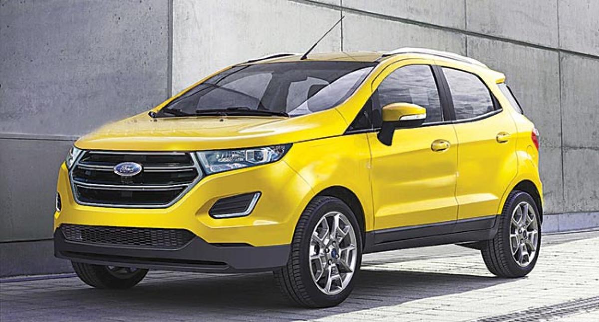 Updated Ford EcoSport to debut next year