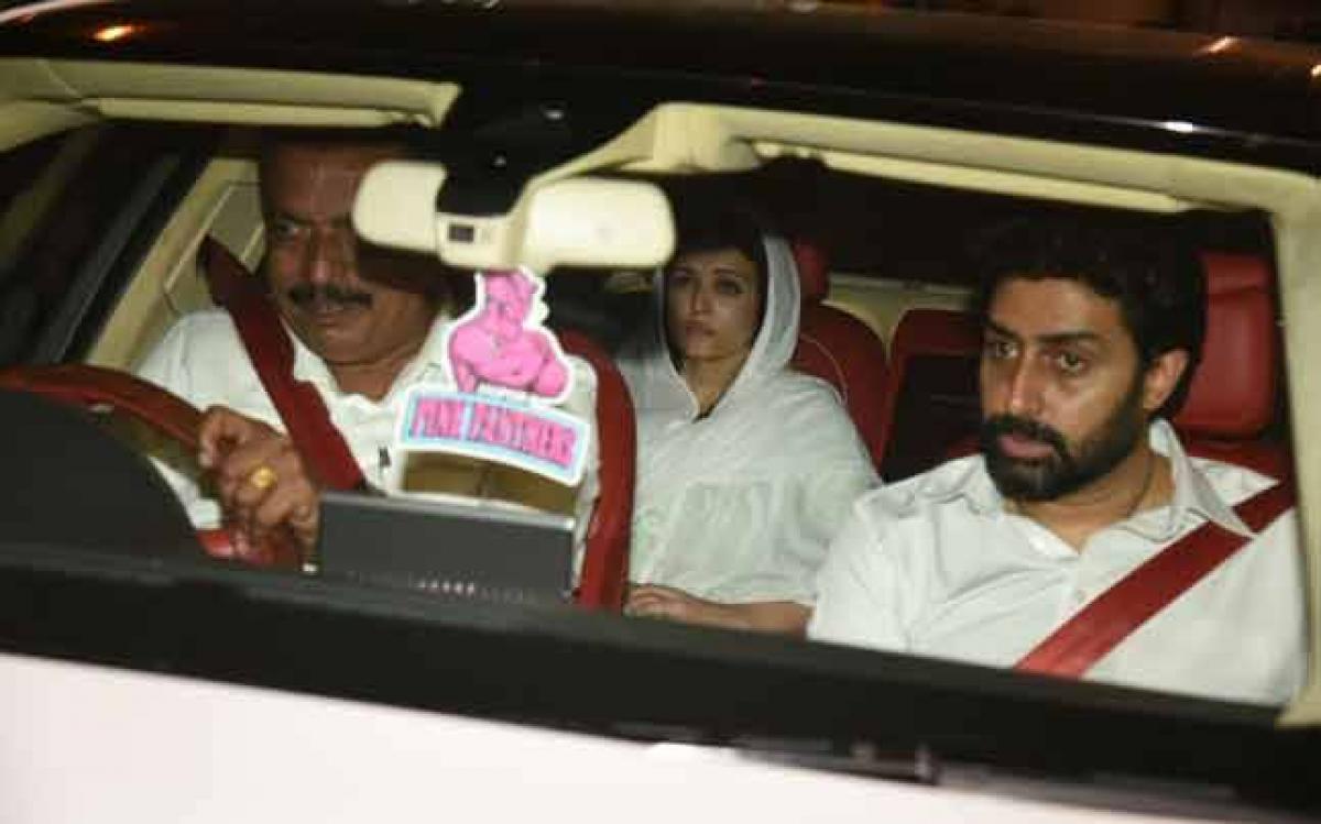 Celebs pay last respects to Aishwarya Rais father