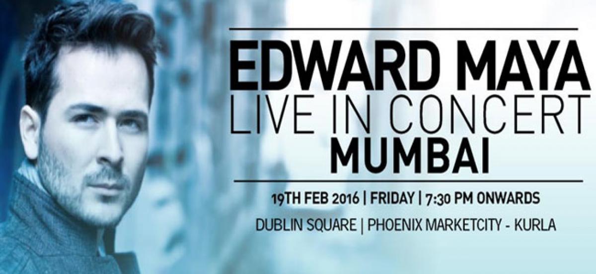 Edward Maya Live Concert at the Dublin Square on 19th February 2016 at Phoenix Marketcity Kurla