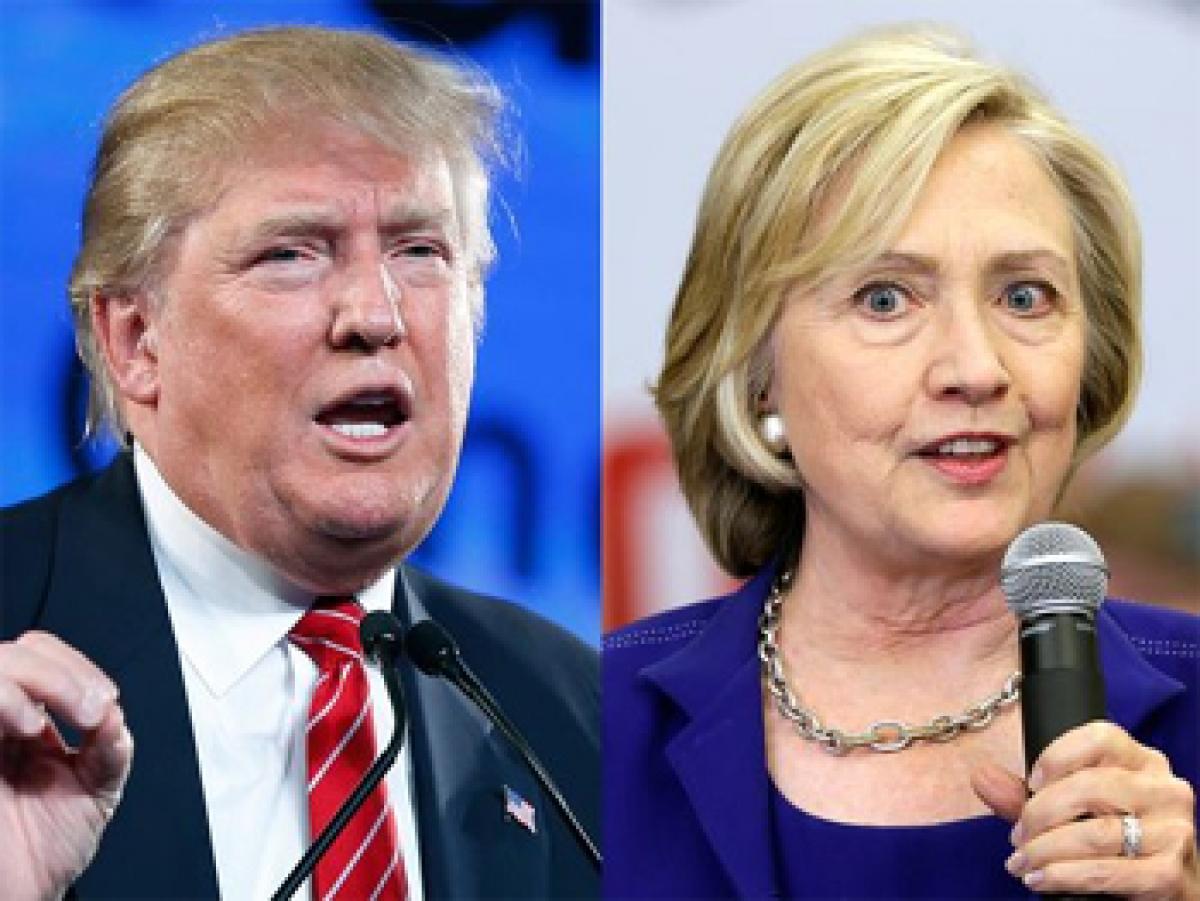 In US Presidential campaign, Trump Hillary are top contenders