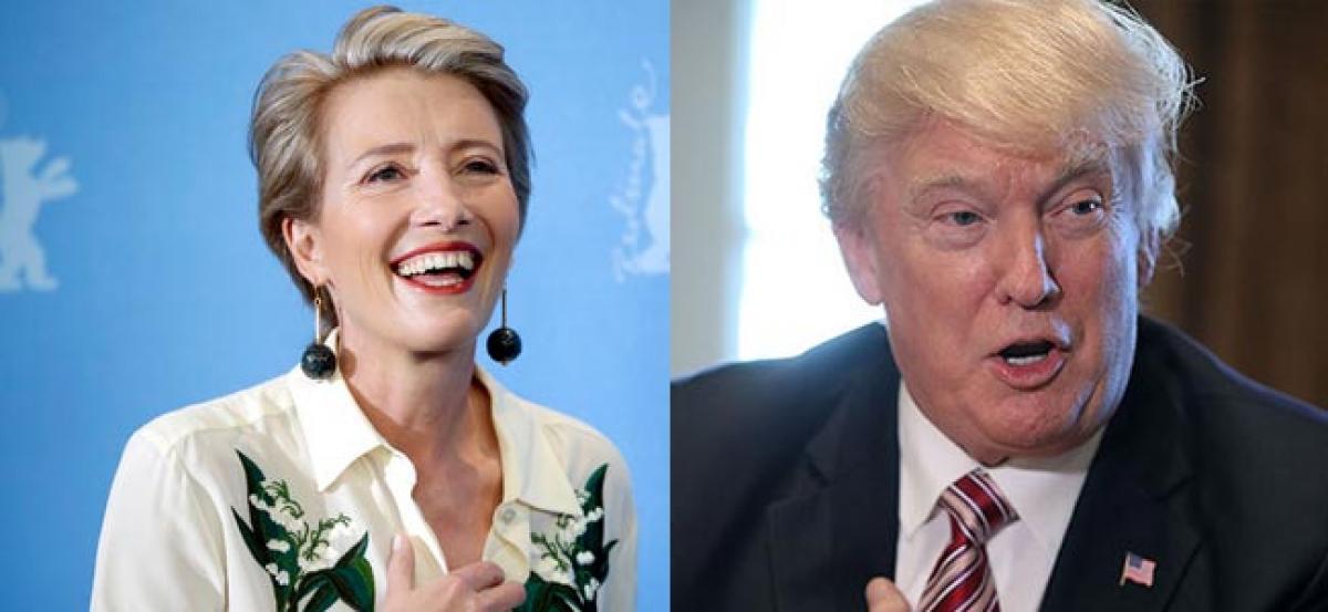 Emma Thompson once turned down a date with Donald Trump