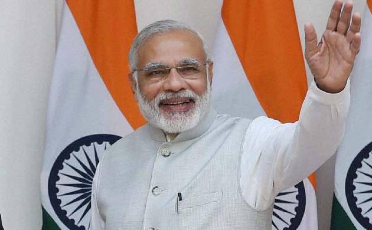 PM Modi congratulates space scientists for succesful satellite launch