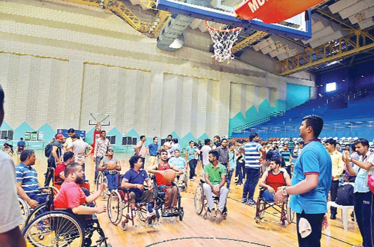 Enthusiasm marks wheelchair national basketball camp