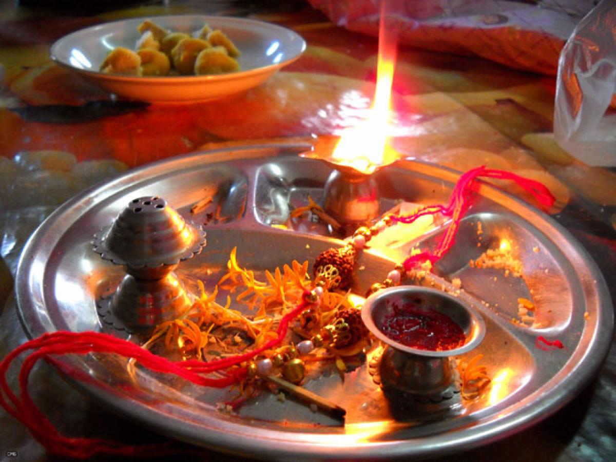 Raksha Bandhan celebrated with gaiety in Telangana, Andhra