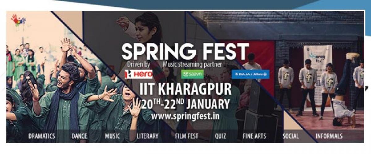 Spring Fest 2017 edition in IIT Kharagpur promises to be the biggest ever