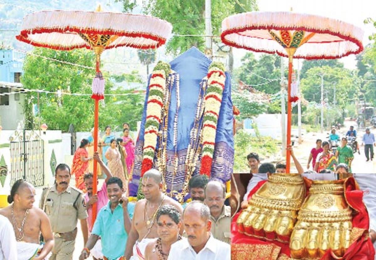 Shobha Yatra of Lakshmiharam taken out