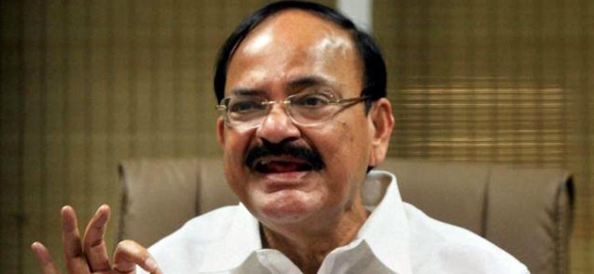 No raids on NDTV, channels promoters have to stand scrutiny: Venkaiah Naidu