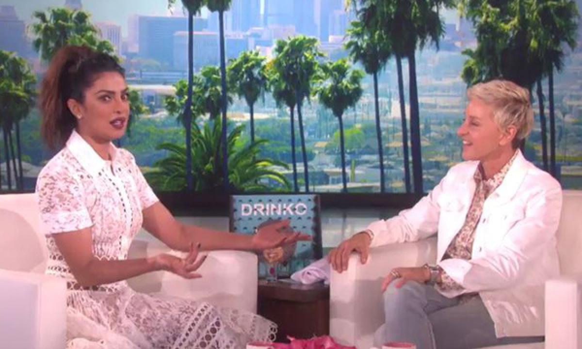 Priyanka on Ellen show says she loved playing the role of an FBI