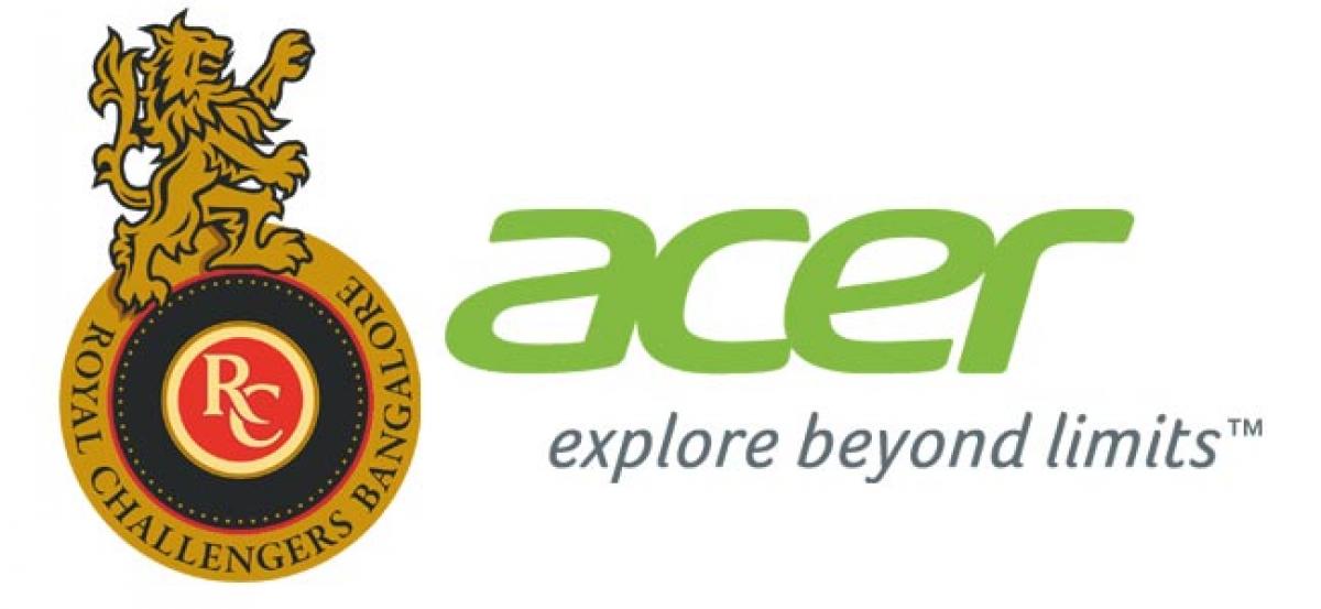 Acer Partners with Royal Challengers Bangalore as their Technology Partner for IPL 2017