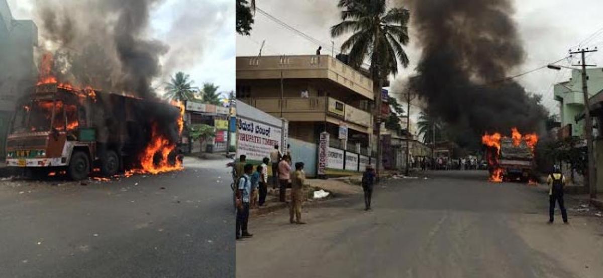 Bengaluru burns after SC verdict on Cauvery issue