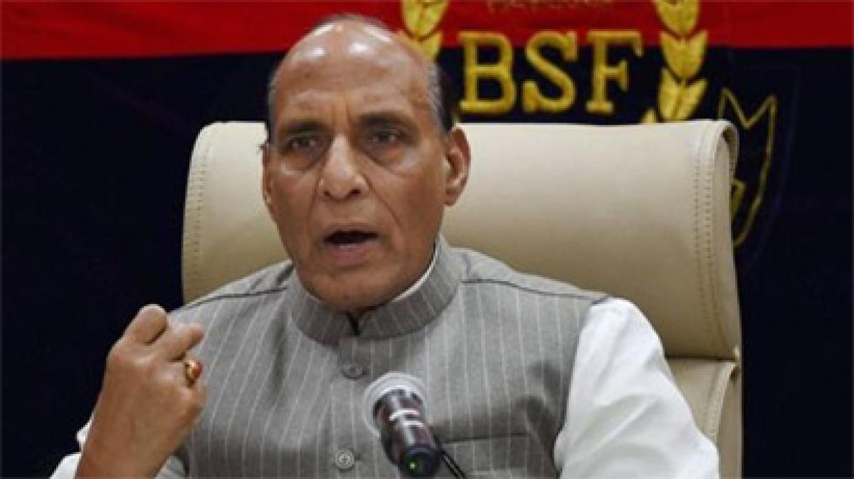 Can tolerate anything, but not Indias division: Rajnath Singh