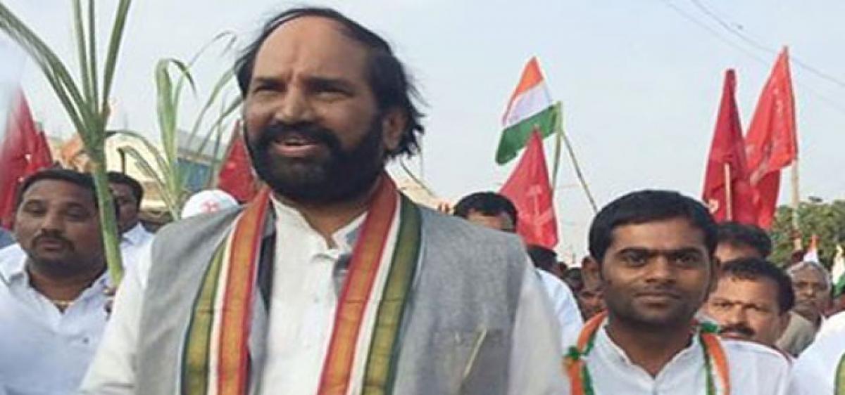 Uttam demands KTR’s resignation